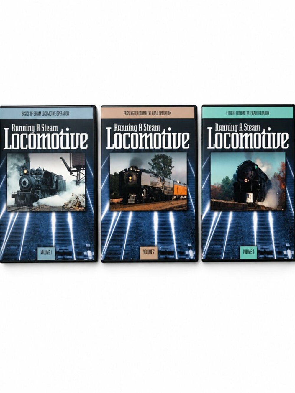 Running a Steam Locomotive Volumes 1 2 3 DVD Set Railroad Train Educational Docu - Picture 4 of 11